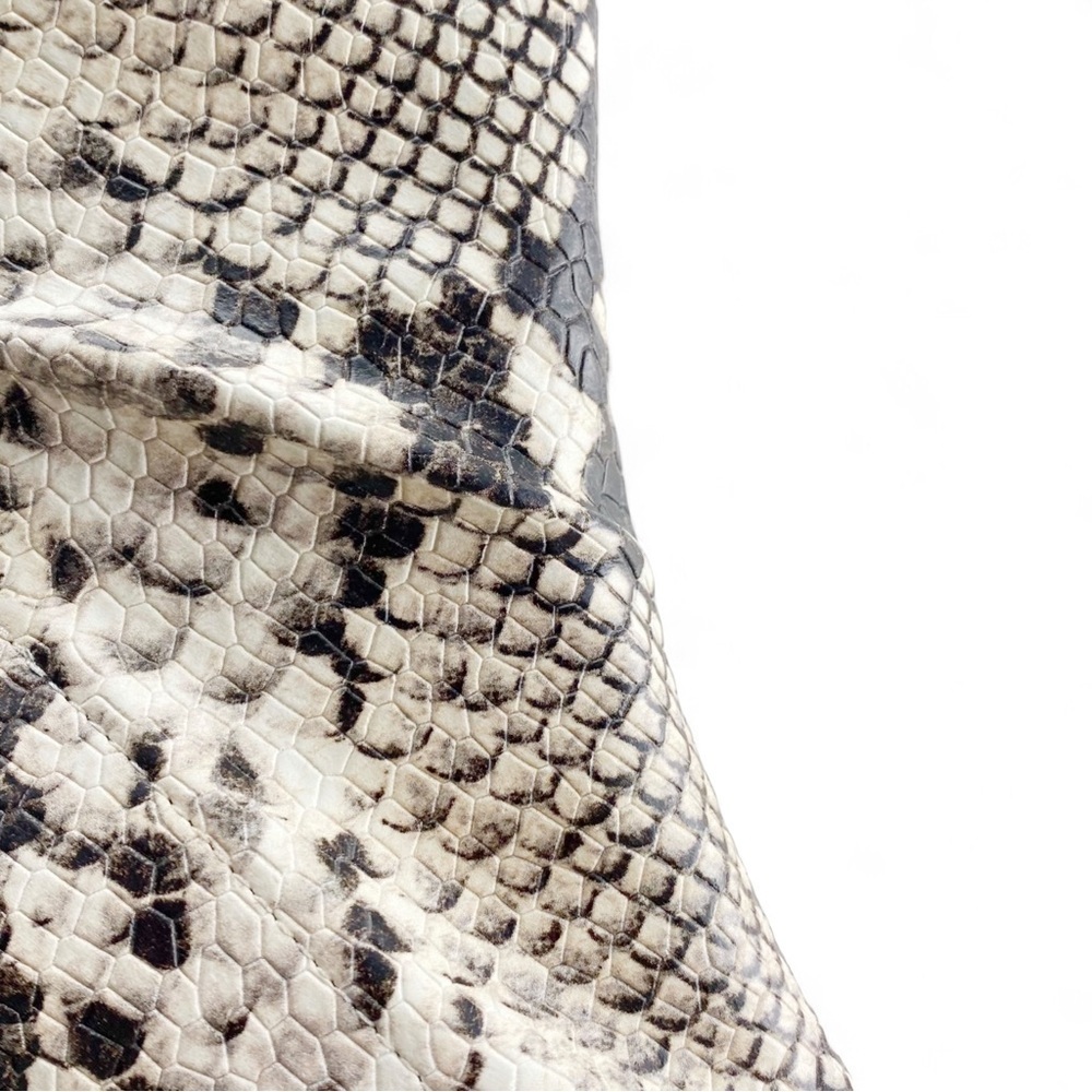 Vince Camuto Setillen Black/White Stretch Snake Boots, 9M - Picture 6 of 8